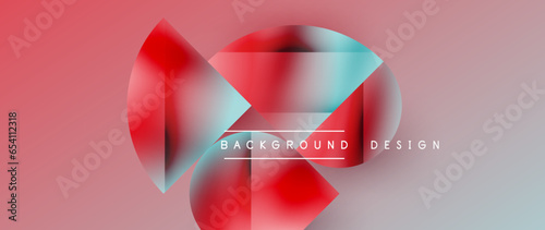 Essence of minimalism - metallic circles and squares converge upon canvas, study in restraint. The play of light on their surfaces forms subdued dance, epitomizing sophistication in simplicity