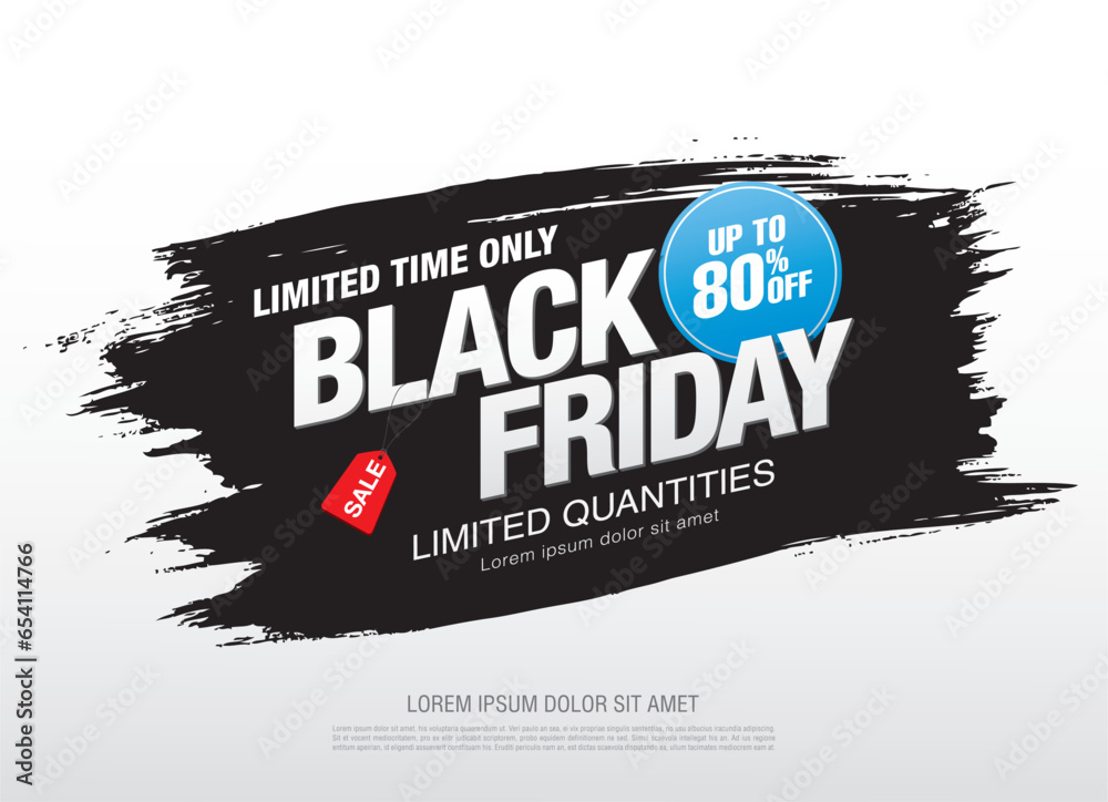 black friday sale banner layout design, vector ilustration black friday sale banner layout design, vector ilustration