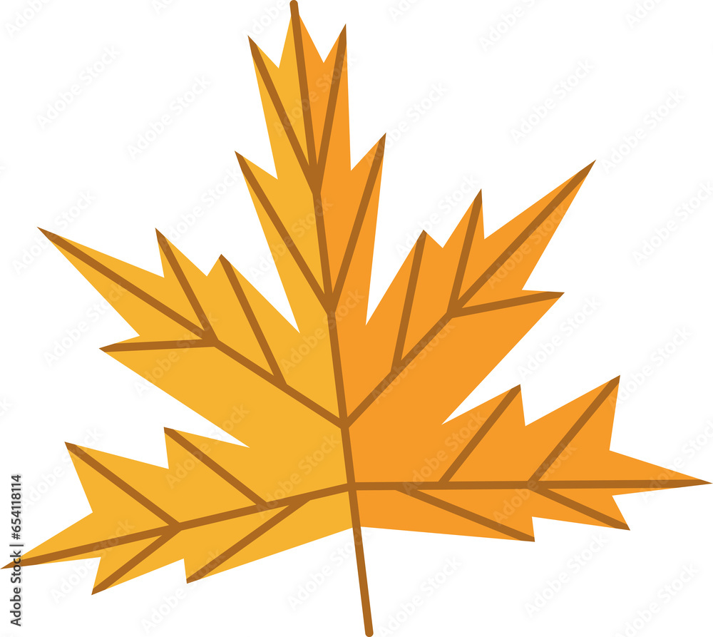 autumn leaf hand draw autumn leaf hand draw