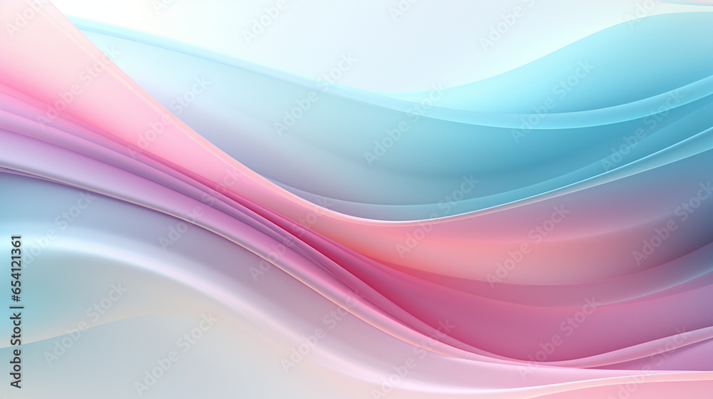 Fototapeta premium abstract blue wave background