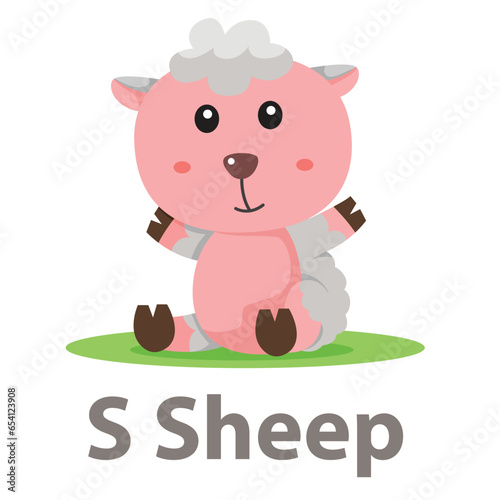 Illustrator of S Sheep animal