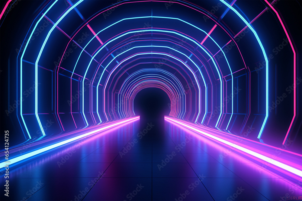light tunnel in the tunnel generative ai light tunnel in the tunnel generative ai