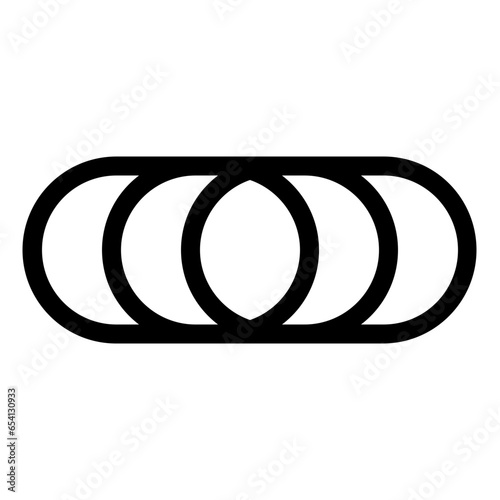 bread icon baguette symbol bakery vector couronne logo png