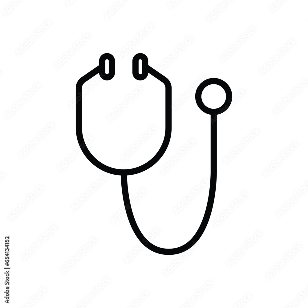 stethoscope icon design, illustration design stethoscope icon design, illustration design