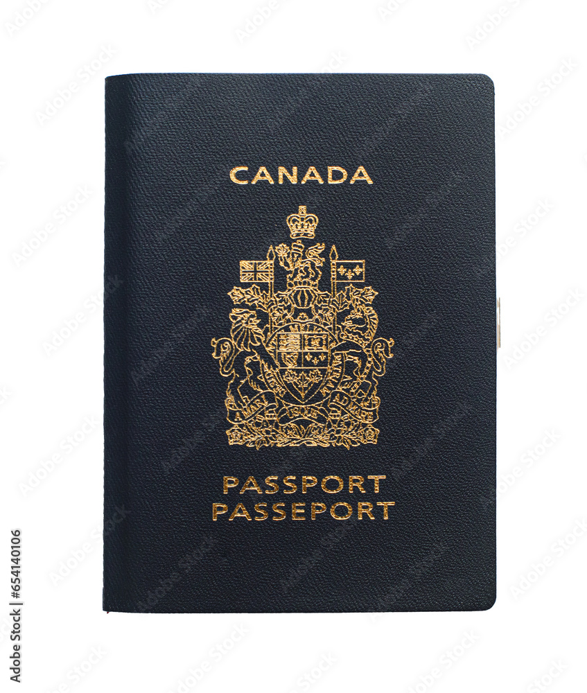 Obraz na płótnie Kanadyjski paszport. Kanada, ameryka połnocna. Podróże. w salonie