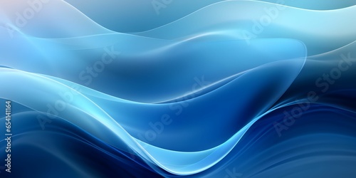 Modern and Abstract Wave Background with Technology and Science Concept
