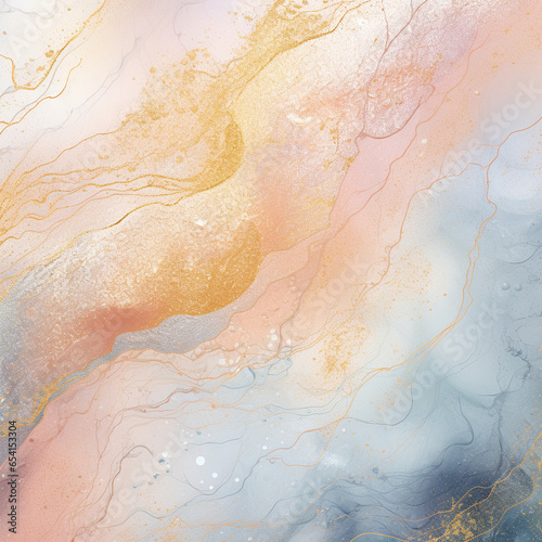 Digital Background Watercolor Splash