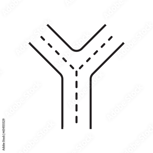road icon vector