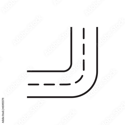 road icon vector