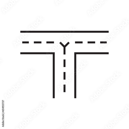 road icon vector