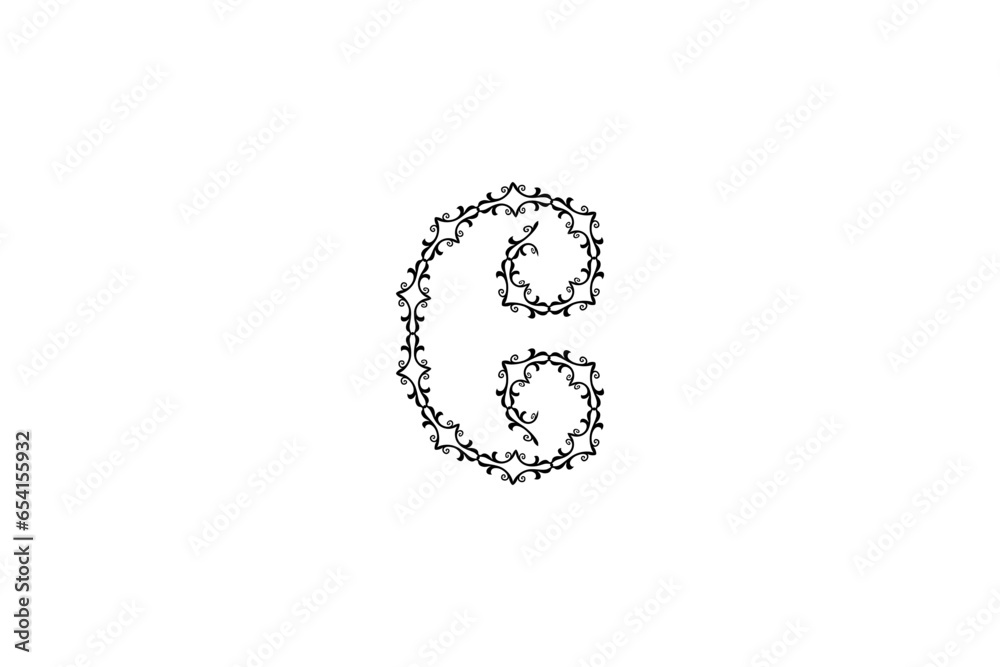 Letter A Floral with Flower decoration. Elegant Alphabet with botanic element for wedding invitation and card design composition. Letter A Floral with Flower decoration. Elegant Alphabet with botanic element for wedding invitation and card design composition.