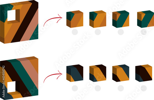 Mind game, Brain questions - IQ TEST, Visual intelligence questions, Find the missing part.