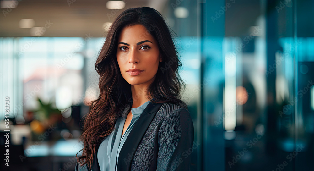 Portrait of a latin businesswoman Portrait of a latin businesswoman