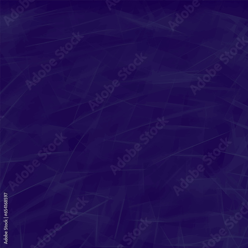 Geometric texture of scratched ice from skates on a dark background.