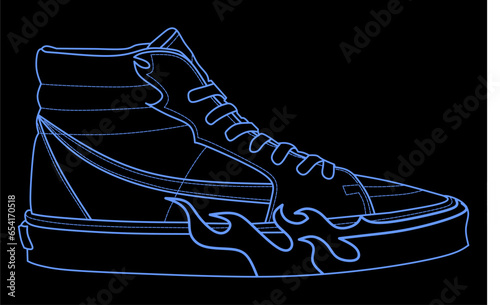 hypebeast sneakers sport fashion old school skateboarding shoes