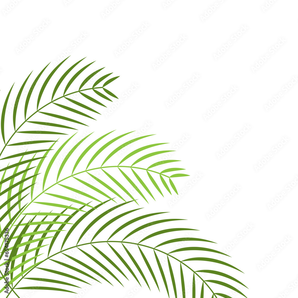 Palm Leaves Corner