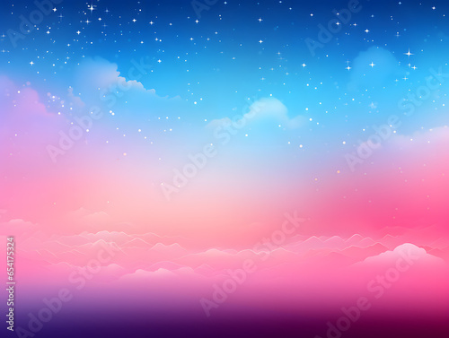 Valentine s day abstract background with bokeh lights and stars