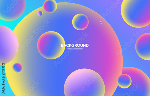 Background with bubbles, Pink background, abstract background with bubbles
