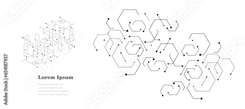 幾何学 抽象 六角形 科学 背景 透過