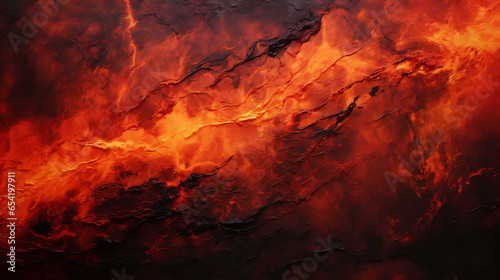 An abstract splash of molten lava, offering a vivid texture of fiery reds and burnt oranges, ideal for dynamic designs
