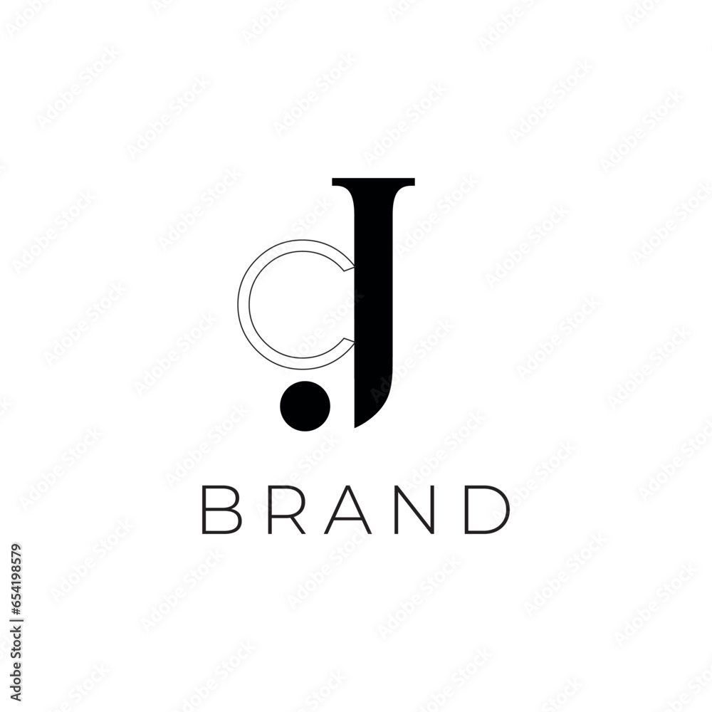 letter cj logo,letter cj,jc logo,brand logo.CJ logo,Abstract letter CJ ...