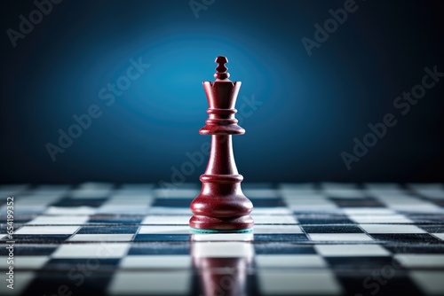 chessboard with only one move left to checkmate