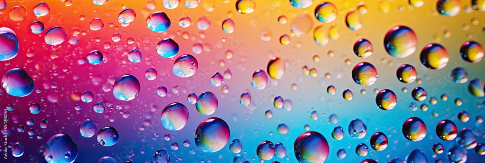 Abstract background with colorful water drops Abstract background with colorful water drops