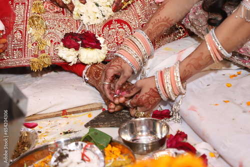 Indian wedding photoshoot photo