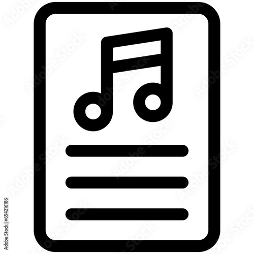 lyrics icon