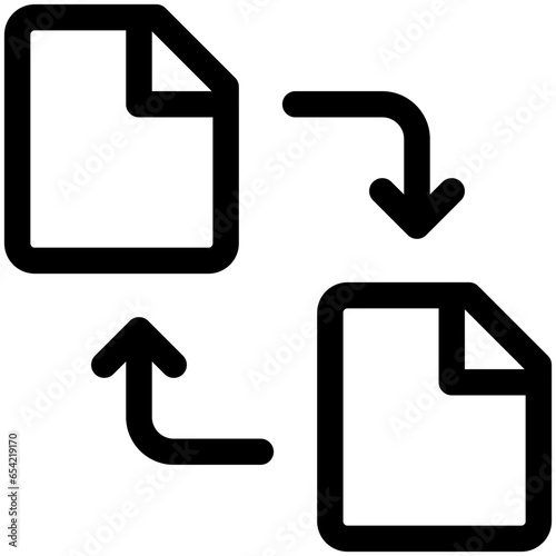 file transfer icon