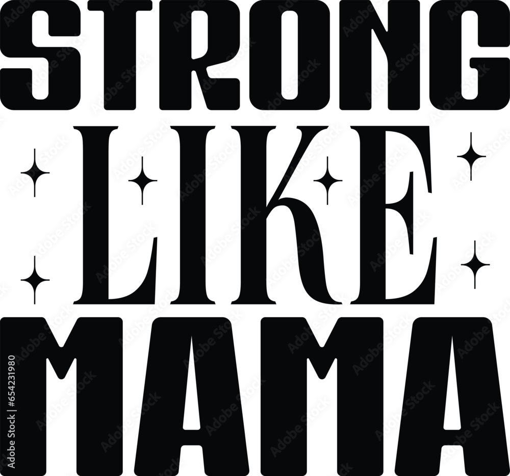 Fototapeta premium mother's day svg design