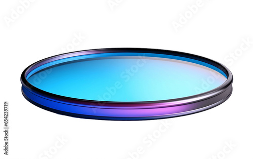 UV Filter Isolated on Clear White Background photo