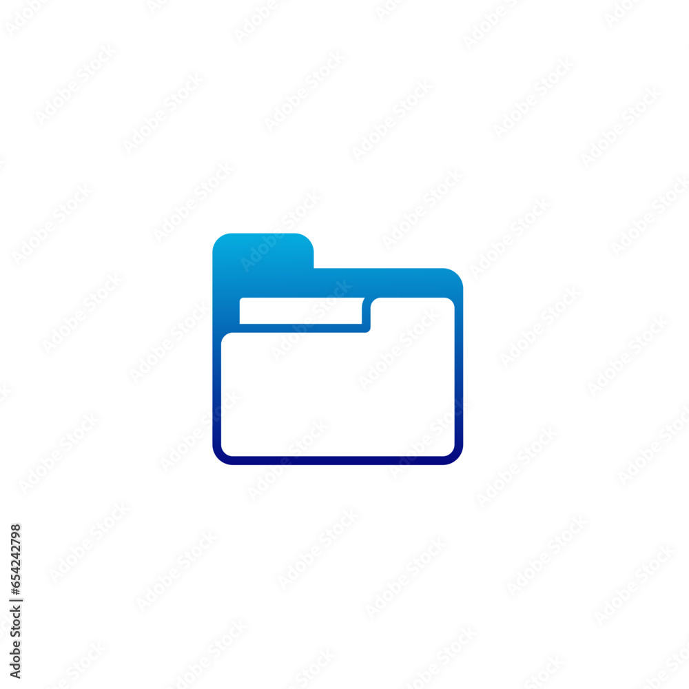 Folder Tab Icon Folder Tab Icon