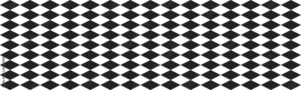 harlequin seamless pattern. rhombus background vector