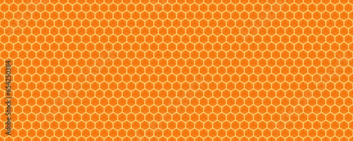 Obraz na płótnie honeycomb pattern. honey background with hexagon geometry w salonie