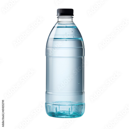 Water Bottle Isolated on Transparent or White Background