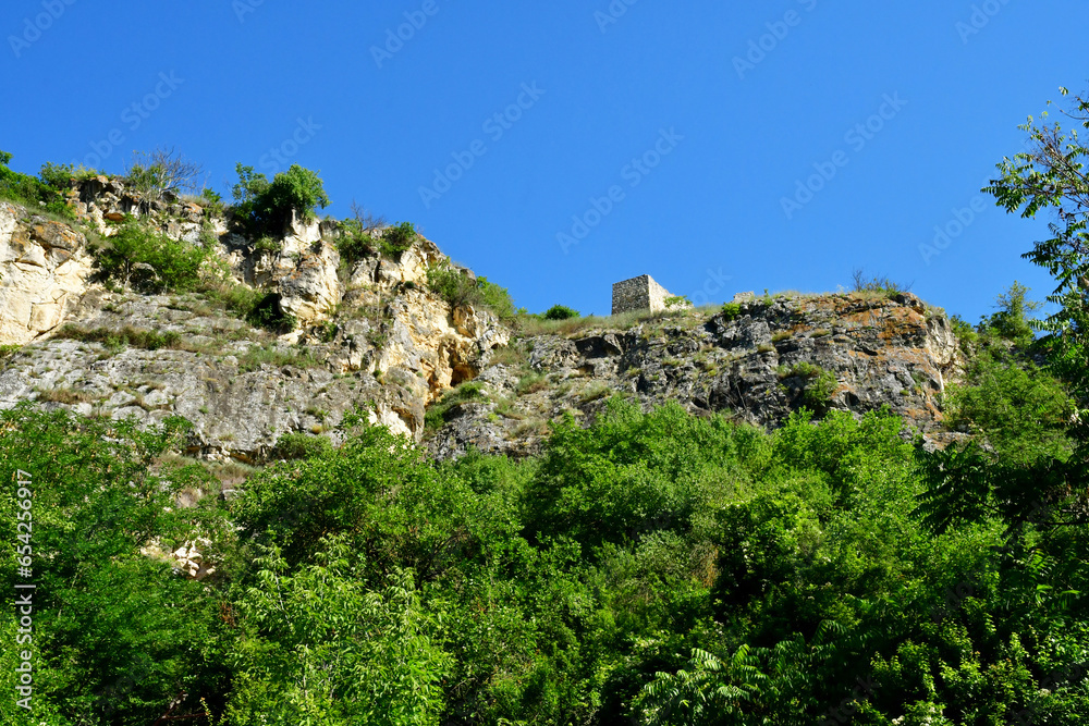 Ivanovo, Bulgaria - july 2 2023 : picturesque Roussenki Lom valley