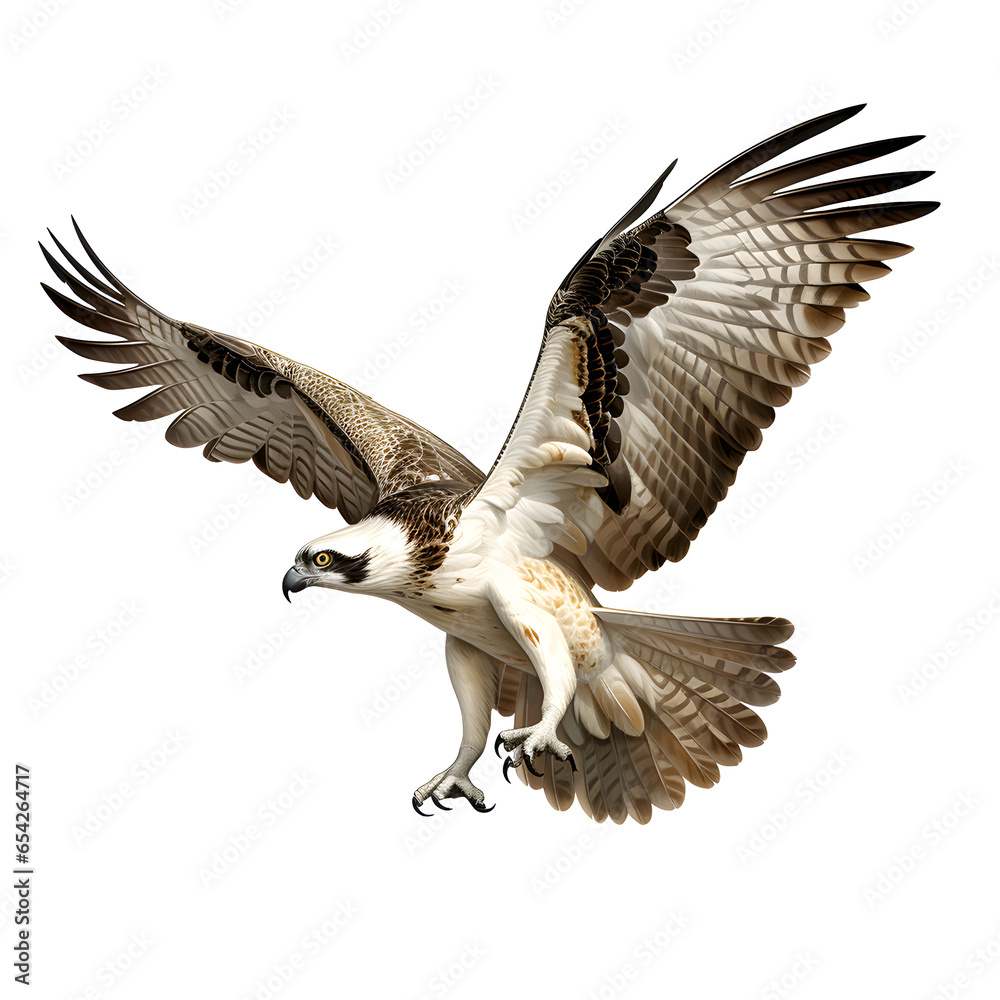 Obraz premium eagle flying isolated on transparent background