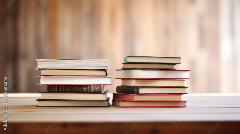 stack of old books banner with copy space stack of old books banner with copy space