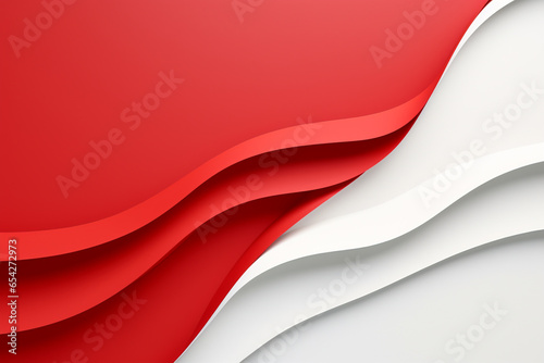 Abstract papercut style design for background for placards, poster, banner, invitation, covers and other, modern style