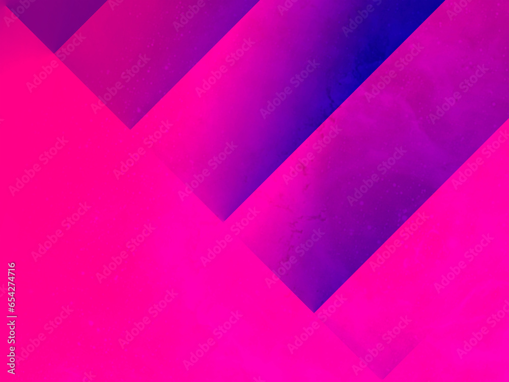 Pink lila blau geometrische Formen Linien, Flächen, mit Farbverlauf und Sprühnebel, mit mit Platz für Kopierraum für Design. Visitenkarte, Web Banner... - obrazy, fototapety, plakaty 