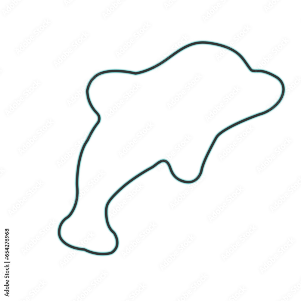 Fototapeta premium dolphin icon silhoutte sign cartoon