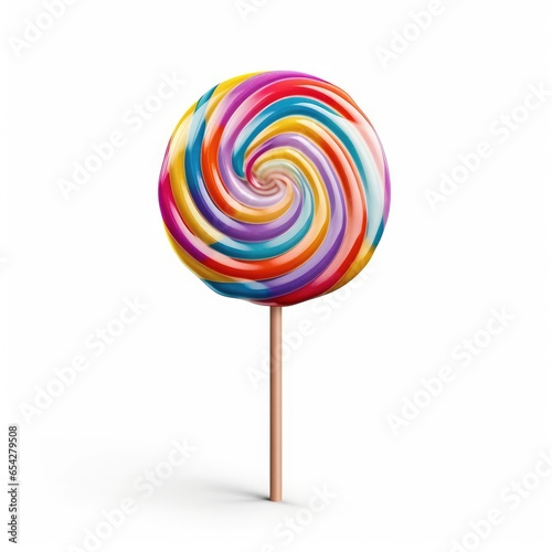 Lollipop Isolated on White Background