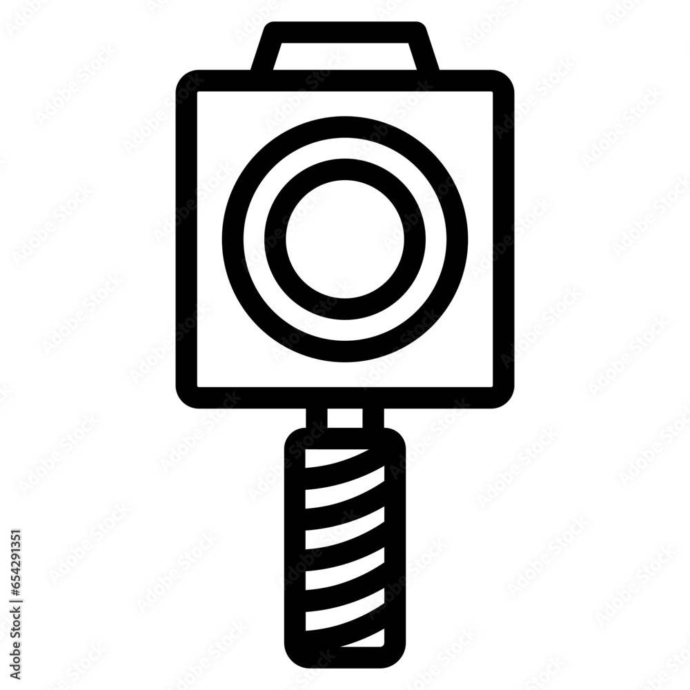 camera icon line