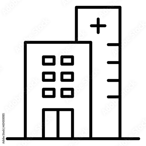 Sanatorium Building Icon