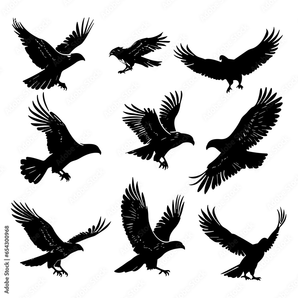 set of eagle set of eagle