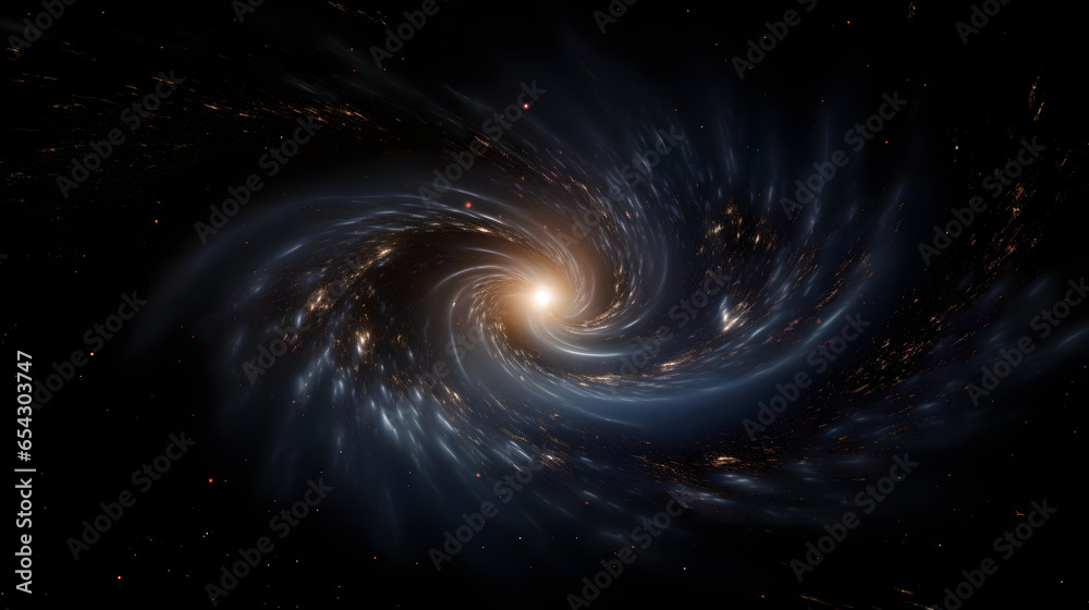 Obraz premium Black Hole Discovery and Phenomenon