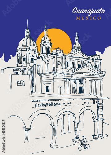Drawing sketch illustration...