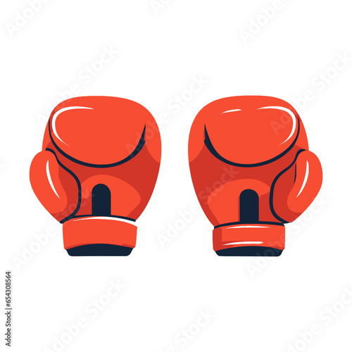 red boxing glove with good quality and good design