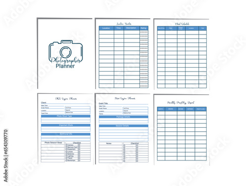 Photographer Planner